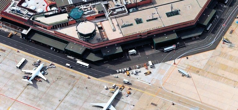 Royal Air Maroc BLQ Terminal At Bologna Guglielmo Marconi Airport